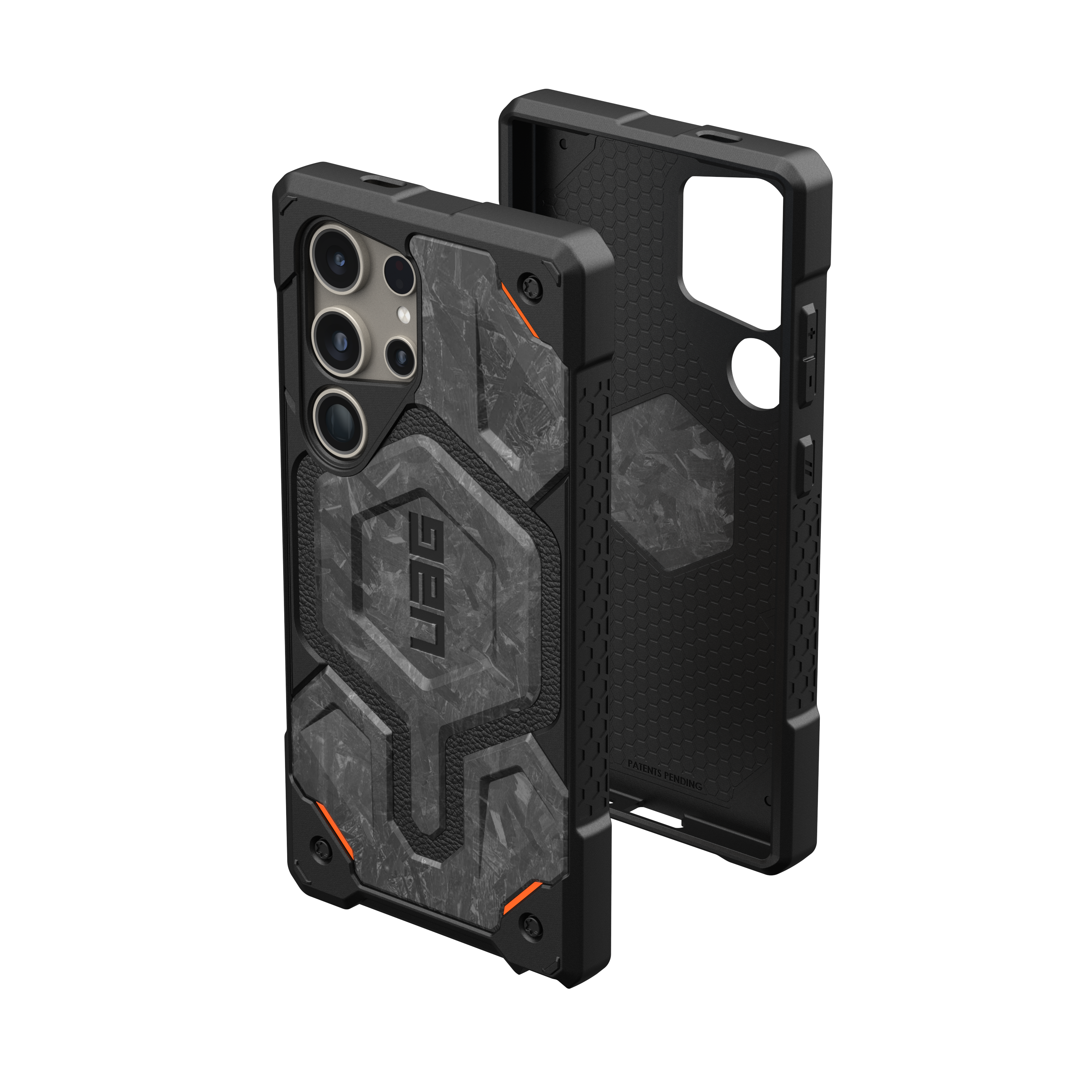 UAG รุ่น Monarch Pro - เคส Galaxy S24 Ultra - สี Forged Carbon (Limited Edition)