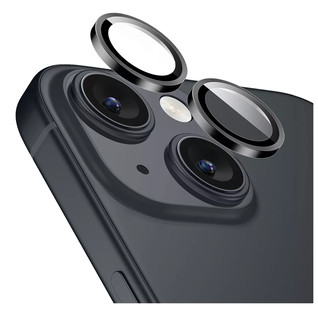 ESR รุ่น Camera Lens Protector - กระจกเลนส์กล้อง iPhone 15/ 15 Plus - สี Black