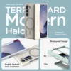 VRS รุ่น Terra Guard Modern Halo - เคส Galaxy Z Fold 6 - สี Cream