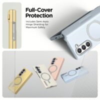 VRS รุ่น Terra Guard Modern Halo - เคส Galaxy Z Fold 6 - สี Cream