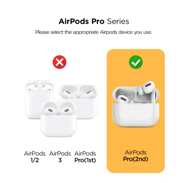 VRS รุ่น Modern Lock - เคส Airpods Pro 2 - สี Cream