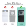 VRS รุ่น Terra Guard Modern Go - เคส Galaxy Z Flip 6 - สี Cotton Blue