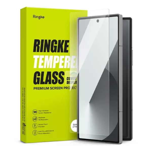 Ringke รุ่น Cover Display Protector Glass - ฟิล์มกระจก Galaxy Z Fold 6 (ฟิล์ม2แผ่น)