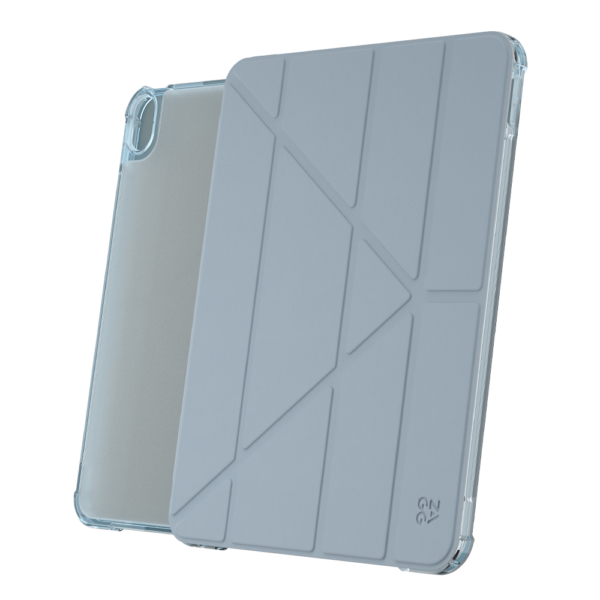 Zagg รุ่น Hampton - เคส iPad Air 11" (6th/2024), iPad Air 10.9" (5th/4th Gen) - สี Light Blue