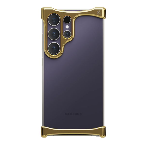 Arc รุ่น Pulse Aerospace Aluminum - เคส Galaxy S24 Ultra - สี Mirror Polish Gold