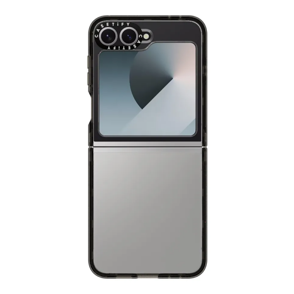 Casetify รุ่น Impact Flip Card Case - เคส Galaxy Z Flip 6 - สี Clear/Black