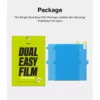 Ringke รุ่น Dual Easy Film - ฟิล์ม Galaxy Z Fold 6 (ฟิล์ม2แผ่น)