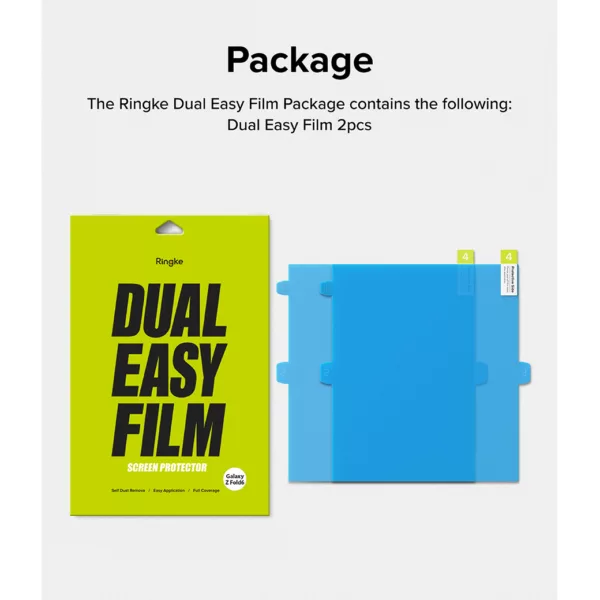 Ringke รุ่น Dual Easy Film - ฟิล์ม Galaxy Z Fold 6 (ฟิล์ม2แผ่น)