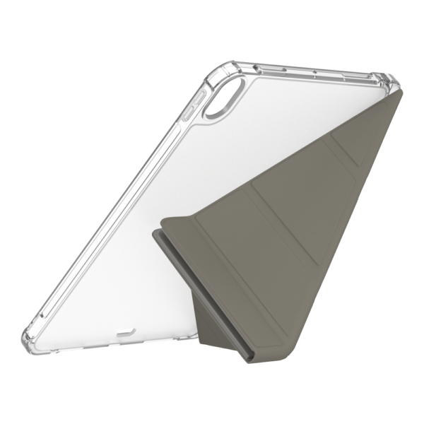 Zagg รุ่น Hampton - เคส iPad Air 11" (6th/2024), iPad Air 10.9" (5th/4th Gen) - สี Light Gray