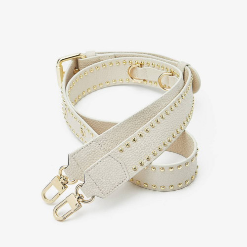 Custype รุ่น Wide Rivet Phone Case Straps Set - สายคล้อง - สี Reivet Beige - Image 2