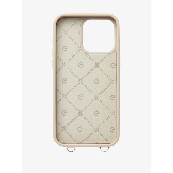 Custype รุ่น ZipPouch Classic Wallet - เคส iPhone 15 Pro - สี Classic Argyle Beige