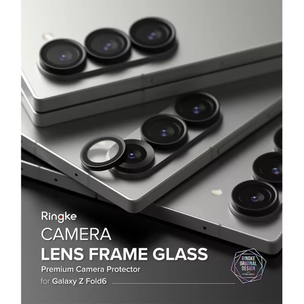 Ringke รุ่น Camera Lens Frame Glass - กระจกเลนส์กล้อง Galaxy Z Fold 6 (ฟิล์ม2ชิ้น)