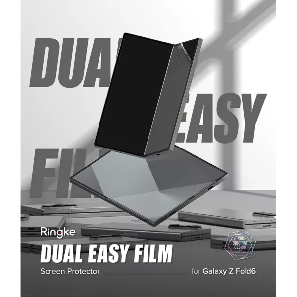 Ringke รุ่น Dual Easy Film - ฟิล์ม Galaxy Z Fold 6 (ฟิล์ม2แผ่น)