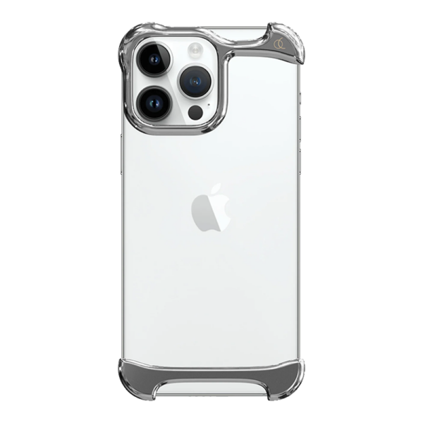 Arc รุ่น Pulse Aerospace Aluminum - เคส iPhone 14 Pro Max - สี Mirror Polish Silver