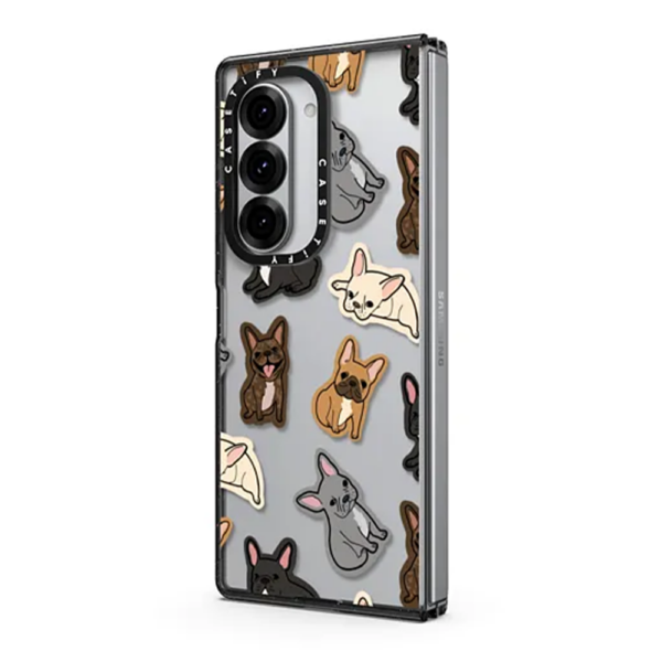 Casetify รุ่น Impact Case - เคส Galaxy Z Fold 6 - สี Black/Excuse My Frenchie