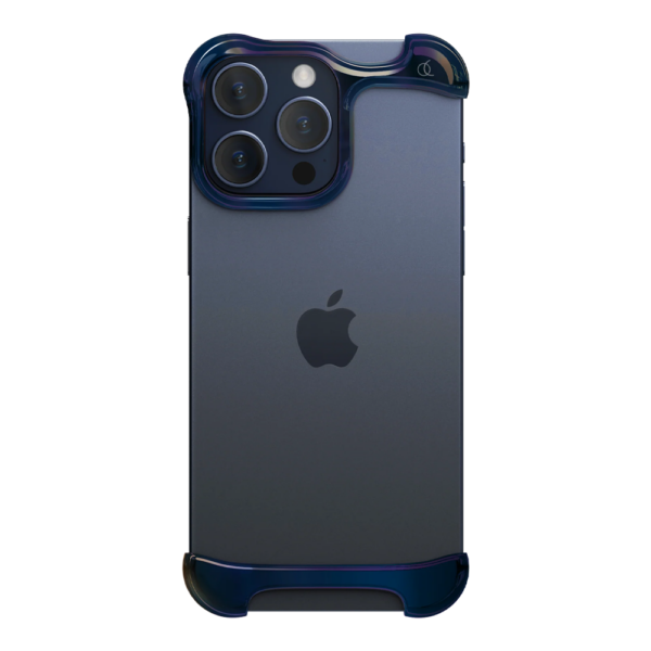 Arc รุ่น Pulse Aerospace Aluminum - เคส iPhone 15 Pro Max - สี Aurora Blue