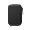 Custype รุ่น Economical Kit Magnetic Detachable Zipper Wallet - ที่เก็บบัตรติดหลังมือถือสำหรับ iPhone 15 Pro - สี Black