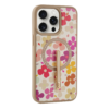 Custype รุ่น Progrip Magsafe iPhone Case with Printing - เคส iPhone 15 Pro Max - สี Colorful Flower