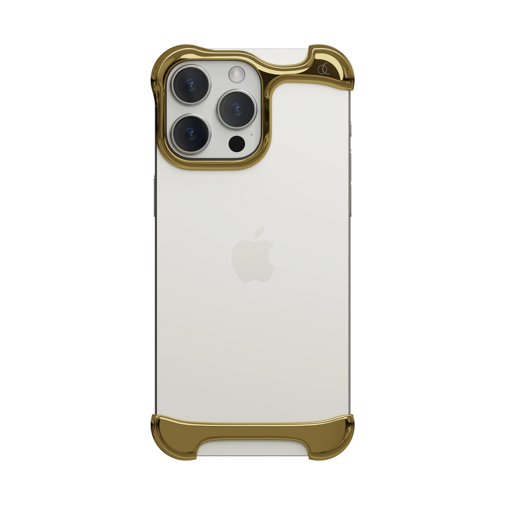 Arc รุ่น Pulse Aerospace Aluminum - เคส iPhone 15 Pro - สี Mirror Polish Gold