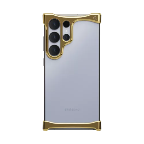 Arc รุ่น Pulse Aerospace Aluminum - เคส Galaxy S24 Ultra - สี Mirror Polish Gold