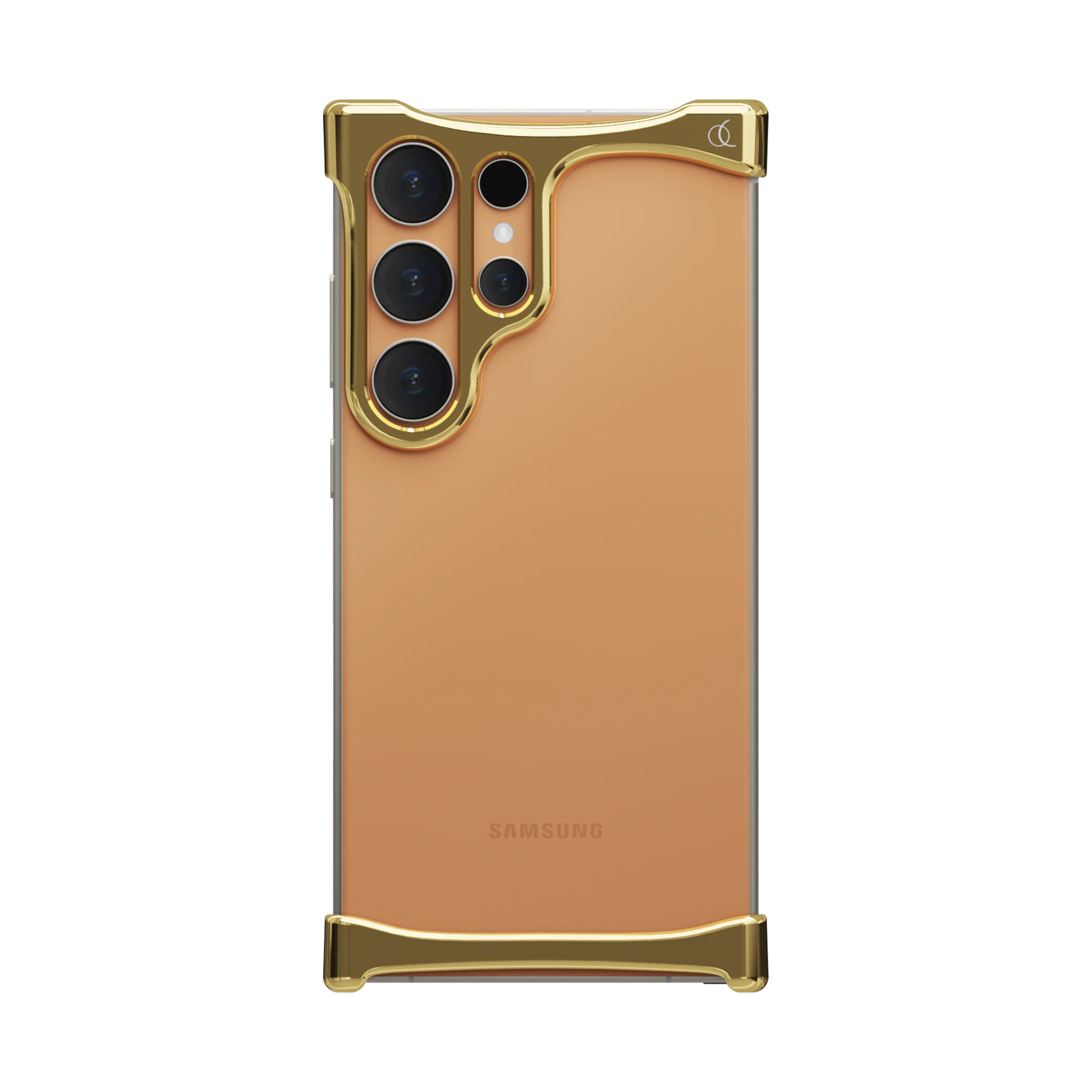 Arc รุ่น Pulse Aerospace Aluminum - เคส Galaxy S24 Ultra - สี Mirror Polish Gold