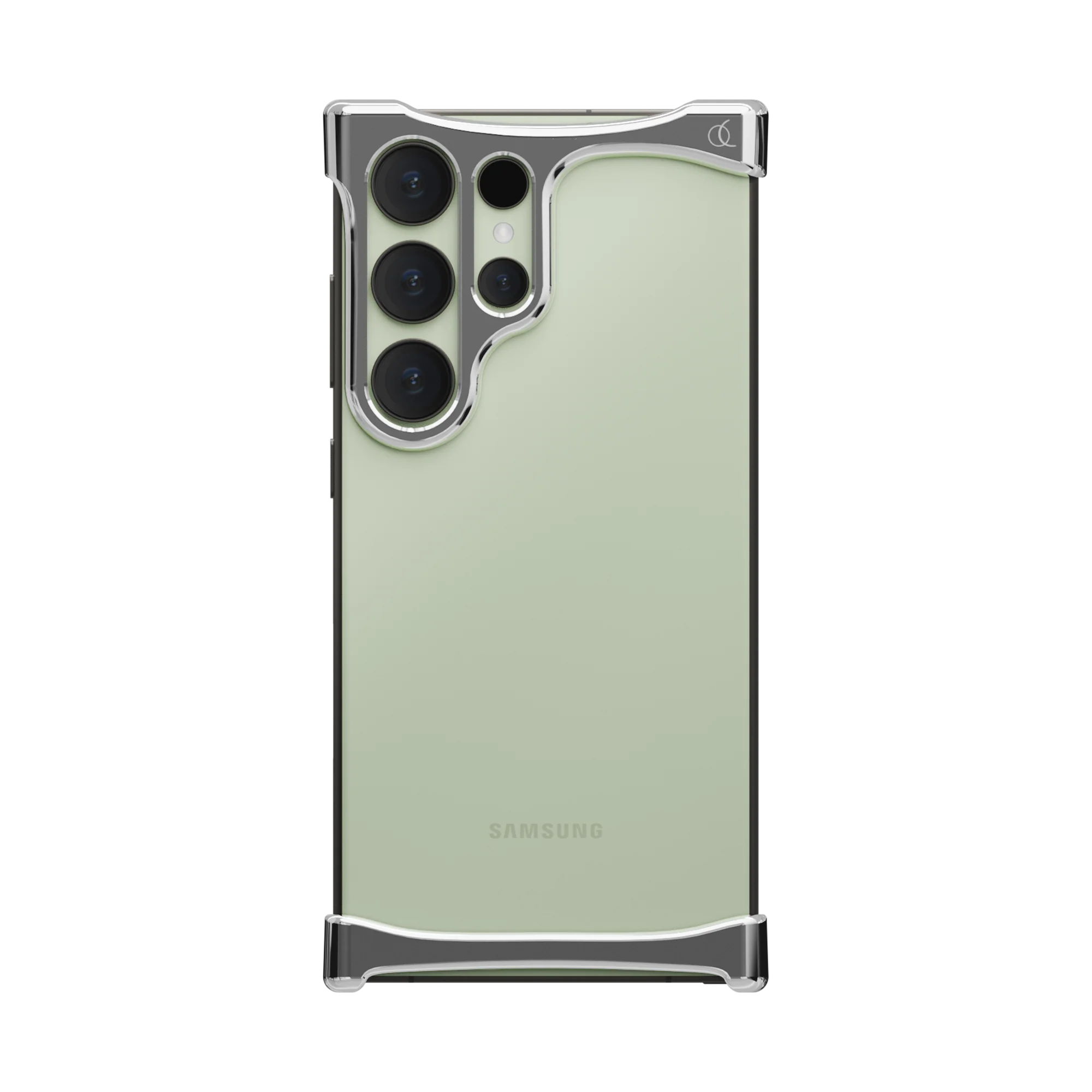 Arc รุ่น Pulse Aerospace Aluminum - เคส Galaxy S24 Ultra - สี Mirror Polish Silver