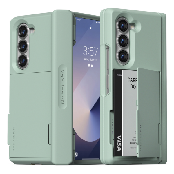 VRS รุ่น Terra Guard Modern Go - เคส Galaxy Z Fold 6 - สี Marine Green