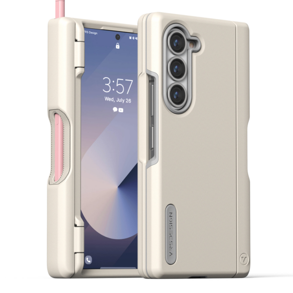 VRS รุ่น Terra Guard Modern S - เคส Galaxy Z Fold 6 Cream