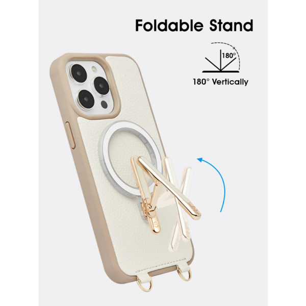 Custype รุ่น Economical Stand Kit Magnetic Single Bar Phone Stand - ขาตั้งแหวนแม่เหล็ก - สี White