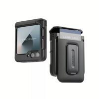 VRS รุ่น D-Wallet Orb - เคส Galaxy Z Flip 6 - สี Black/Black