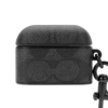 Coach รุ่น Slim Wrap - เคส AirPods Pro 1/2 - สี Signature Charcoal