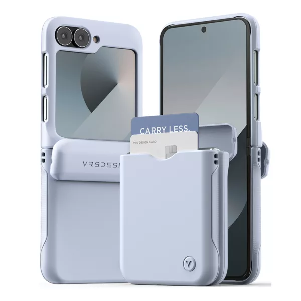 VRS รุ่น Terra Guard Modern Go - เคส Galaxy Z Flip 6 - สี Cotton Blue