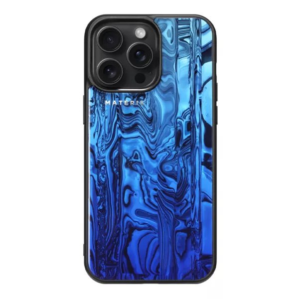 Materik รุ่น Luxury Personalized - เคส iPhone 15 Pro Max - สี Deep Blue