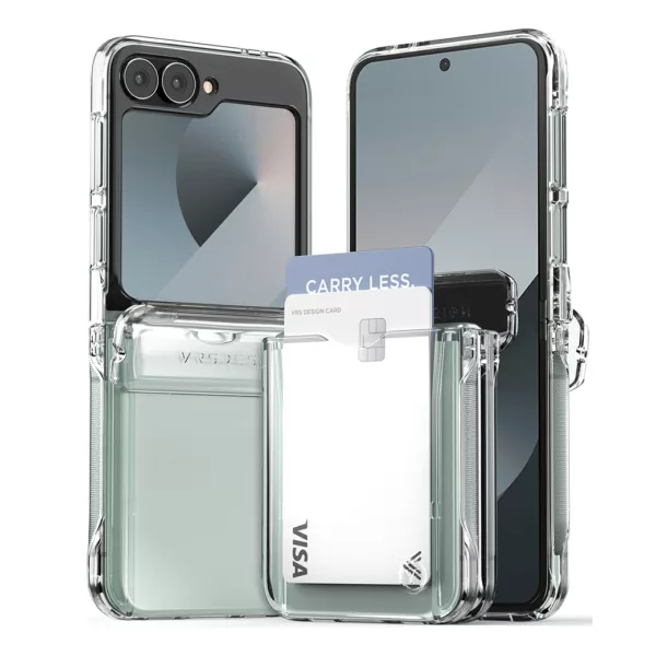 VRS รุ่น Terra Guard Modern Go - เคส Galaxy Z Flip 6 - สี Clear