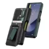 VRS รุ่น D-Wallet Origin S - เคส Galaxy Z Fold 6 - สี Metalic Green