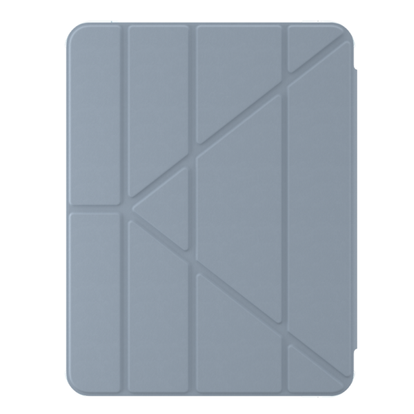 Zagg รุ่น Hampton - เคส iPad Air 11" (6th/2024), iPad Air 10.9" (5th/4th Gen) - สี Light Blue