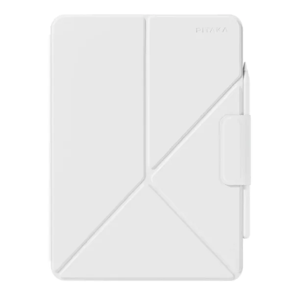 Pitaka รุ่น MagEZ Folio 2 - ฝาพับหน้าจอ iPad Pro 11" (5th/2024) - สี White