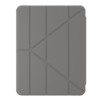 Zagg รุ่น Hampton - เคส iPad Air 11" (6th/2024), iPad Air 10.9" (5th/4th Gen) - สี Light Gray