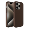 Incase รุ่น Icon with MagSafe - เคส iPhone 15 Pro - สี Brown Pebbled Leather