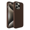 Incase รุ่น Icon with MagSafe - เคส iPhone 15 Pro Max - สี Brown Pebbled Leather