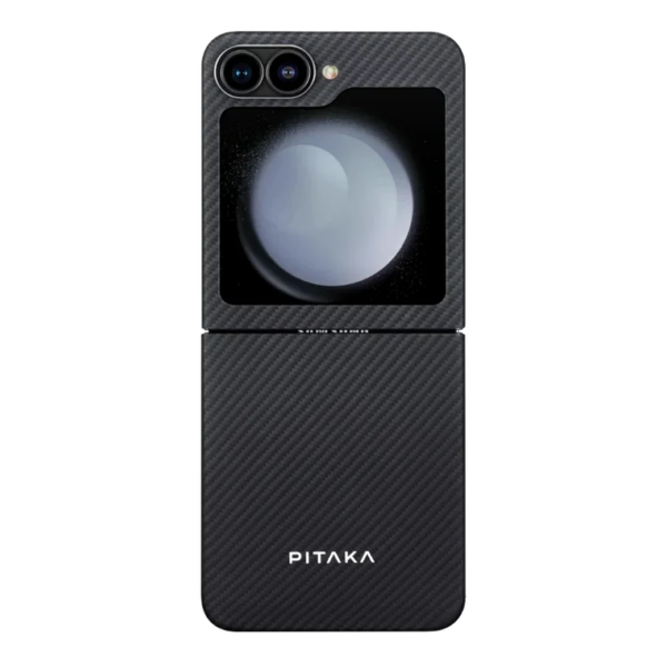 Pitaka รุ่น MagEZ Case 5 - เคส Galaxy Z Flip 6 - สี Black/Grey