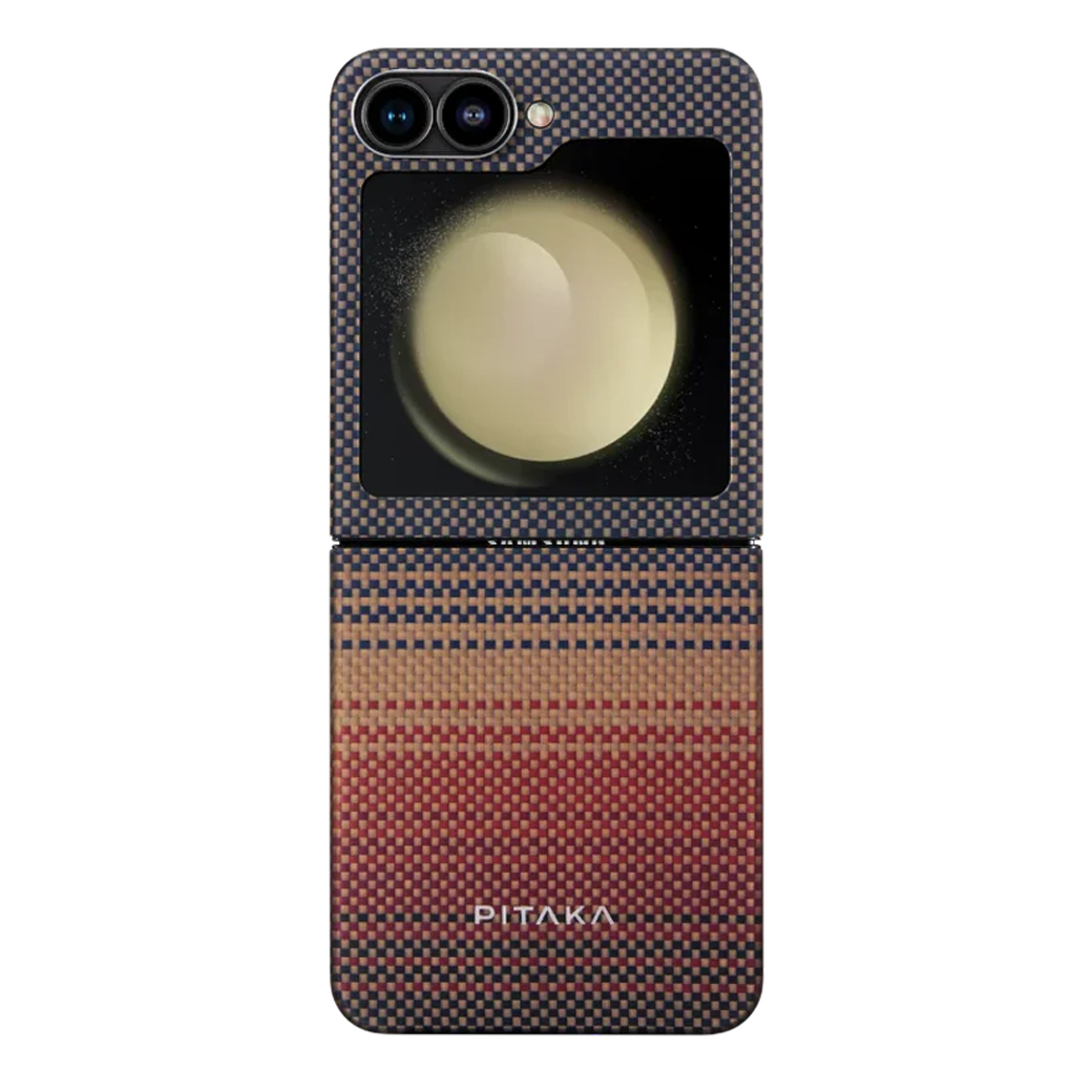 Pitaka รุ่น MagEZ Case 5 - เคส Galaxy Z Flip 6 - สี Sunset