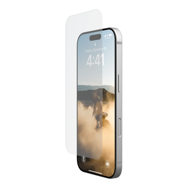 UAG รุ่น Glass Shield Ultra - ฟิล์มกระจก iPhone 16 Pro - สี Clear