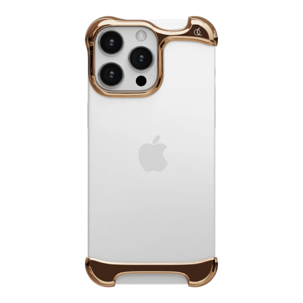 Arc รุ่น Pulse Aluminum - เคส iPhone 16 Pro - สี Polished Rose Bronze