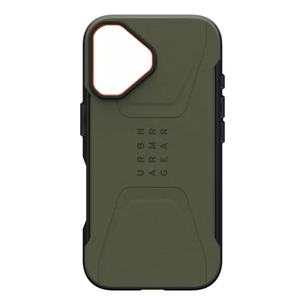 UAG รุ่น Civilian Magsafe - เคส iPhone 16 - สี Olive Drab