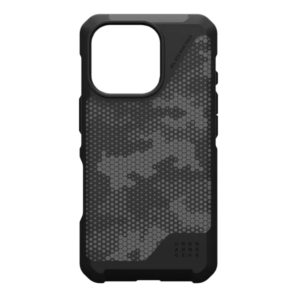 UAG รุ่น Metropolis LT Magsafe - เคส iPhone 16 Pro - สี Micro Hex Camo Graphite