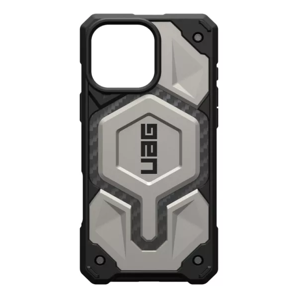 UAG รุ่น Monarch Pro - เคส iPhone 16 Pro Max - สี Titanium