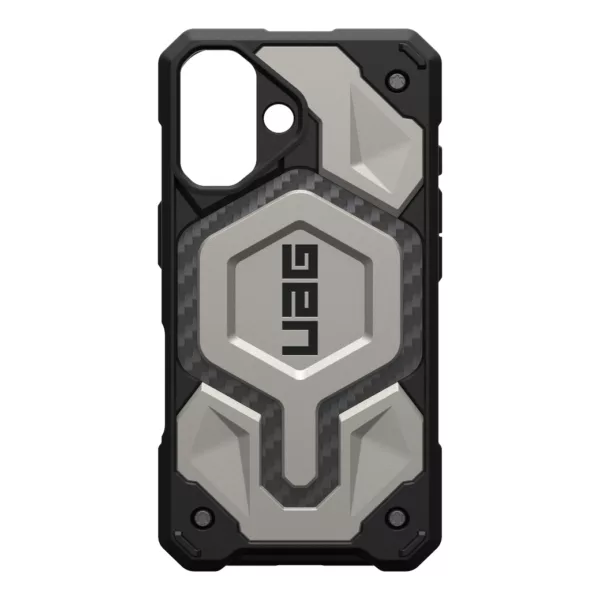 UAG รุ่น Monarch Pro - เคส iPhone 16 - สี Titanium