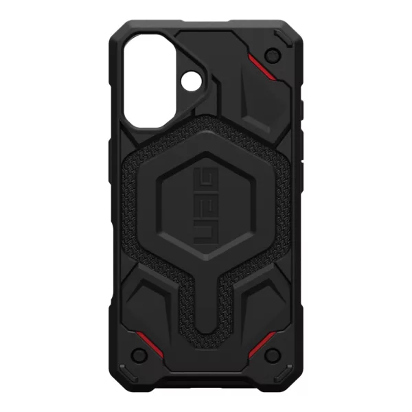 UAG รุ่น Monarch Pro - เคส iPhone 16 - สี Kevlar Black