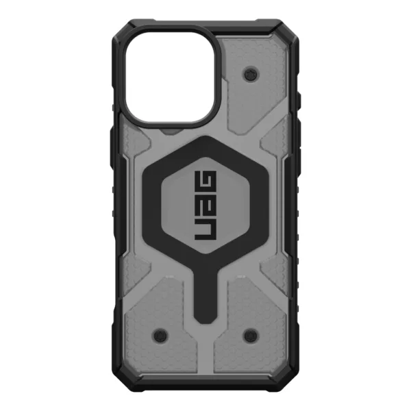 UAG รุ่น Pathfinder Clear Magsafe - เคส iPhone 16 Pro Max - สี Ash